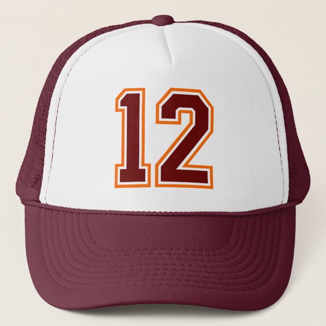 Casquette Chapeau de camion 12e anniversaire (Devant)