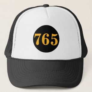Casquette Chapeau de camion à plaque de nickel 765