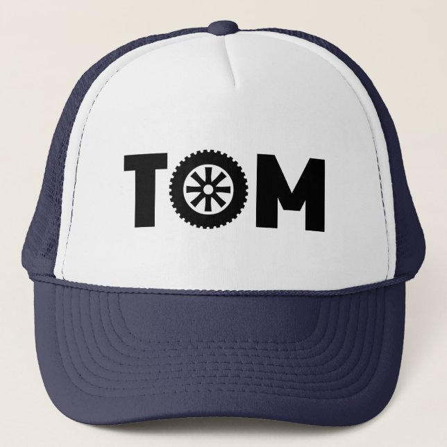 Casquette Chapeau de camion à tête d'essence Tom (Devant)
