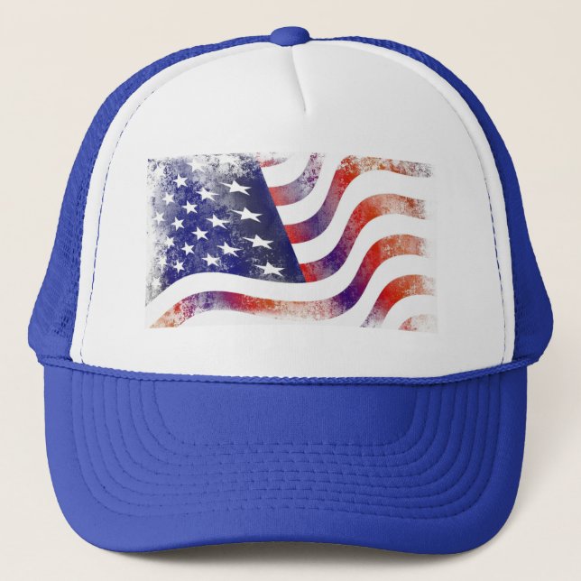 Casquette Chapeau de camion américain (Devant)