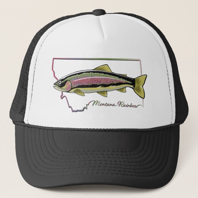 Casquette Chapeau de camion arc-en-ciel Montana (Devant)