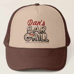 Casquette Chapeau de camion-bar et grill
