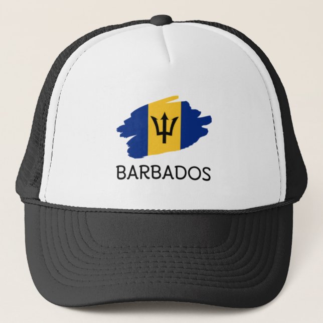 Casquette Chapeau de camion barbadien (Devant)