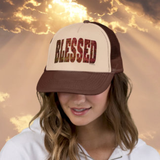 Casquette Chapeau de camion béni - Affirmation Faux Foil