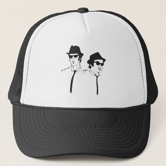Casquette Chapeau de camion Blues Brothers (Devant)