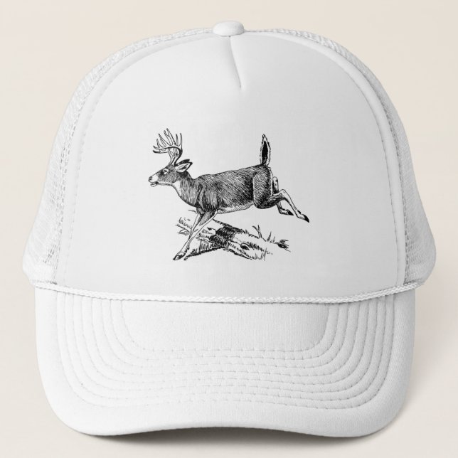 Casquette Chapeau de camion/Buck de course (Devant)