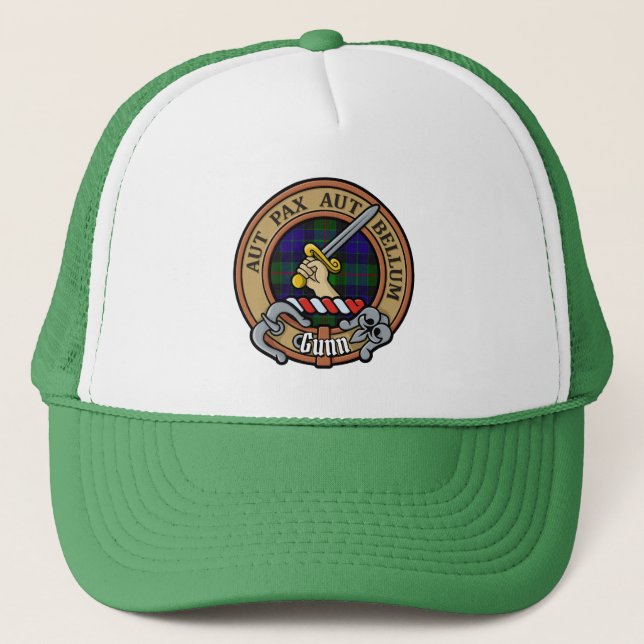 Casquette Chapeau de camion Clan Gunn Crest (Devant)