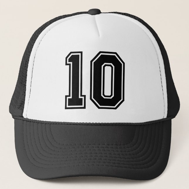 Casquette Chapeau de camion classique 10e anniversaire (Devant)