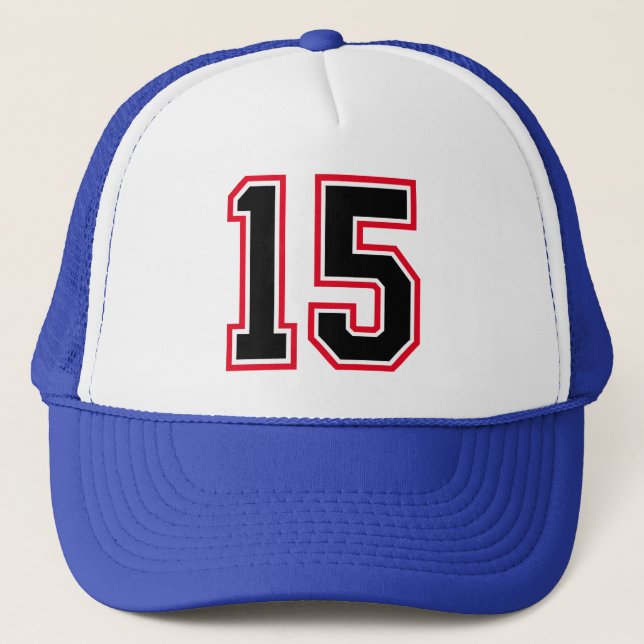 Casquette Chapeau de camion classique 15e fête d'anniversair (Devant)
