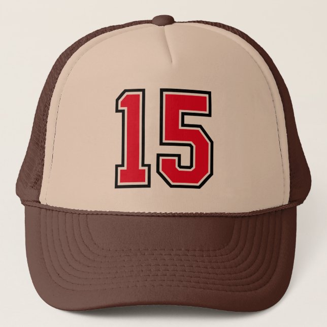 Casquette Chapeau de camion classique 15e fête d'anniversair (Devant)