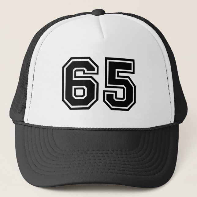 Casquette Chapeau de camion classique 65e anniversaire (Devant)
