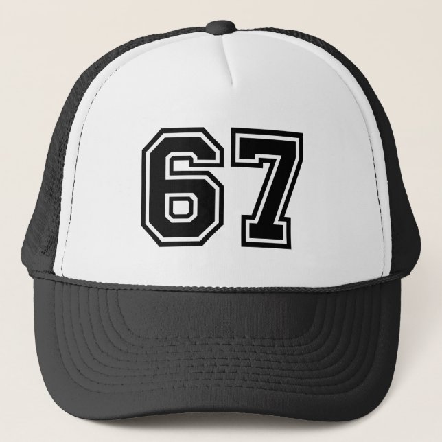 Casquette Chapeau de camion classique 67e anniversaire (Devant)