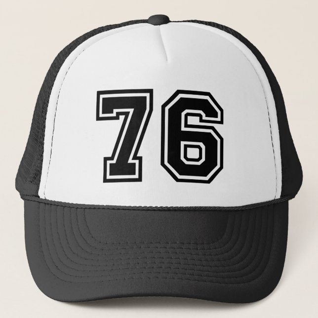 Casquette Chapeau de camion classique 76e anniversaire (Devant)
