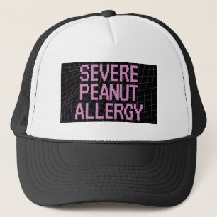 Casquette Chapeau de camion d'allergie aux arachides