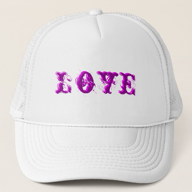 Casquette Chapeau de camion d'amour (Devant)