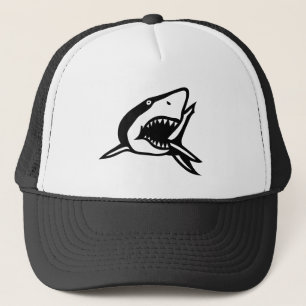 Casquette Chapeau de camion d'attaque de requin