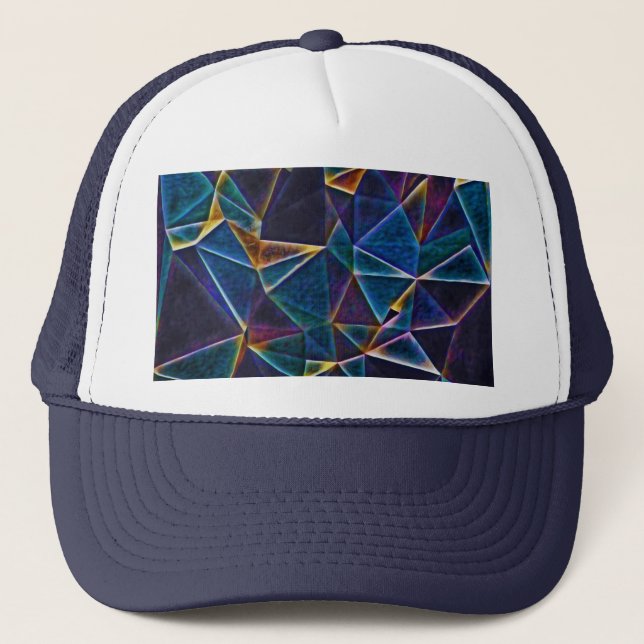 Casquette Chapeau de camion de bulles brisées (Devant)