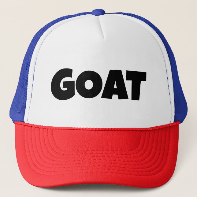 Casquette Chapeau de camion de chèvre (Devant)