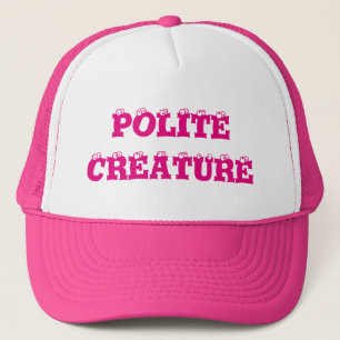 Casquette Chapeau de camion de créature poli