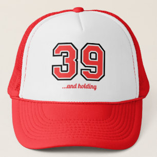 Casquette Chapeau de camion de fête d'anniversaire "39 and H