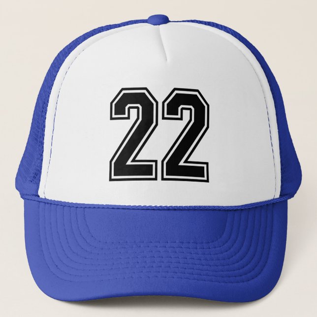 Casquette Chapeau de camion de fête du 22e anniversaire (Devant)