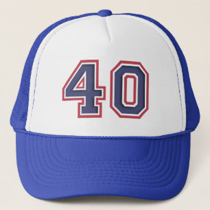 Casquette Chapeau de camion de fête du 40e anniversaire