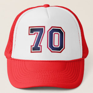 Casquette Chapeau de camion de fête du 70e anniversaire