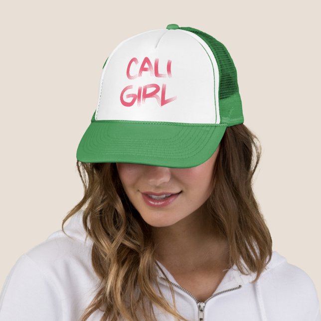 Casquette Chapeau de camion de fille Cali (En situation)