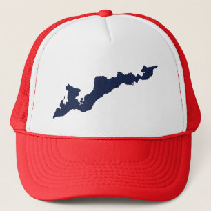 Casquette Chapeau de camion de Fishers Island - Marine