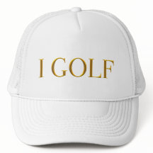 Chapeau de camion de golf