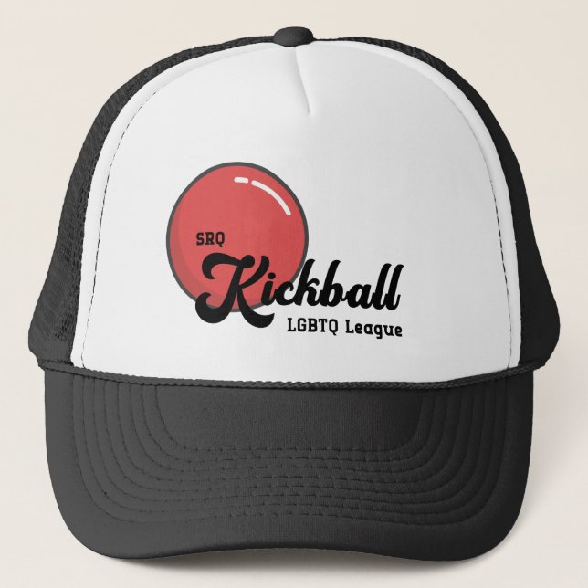Casquette Chapeau de camion de Kickball SRQ (Devant)