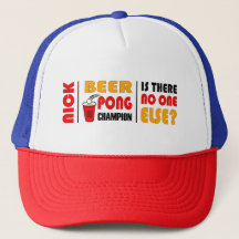 Chapeau de camion de la bière Pong