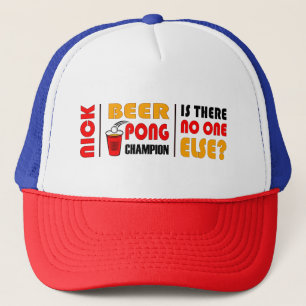 Casquette Chapeau de camion de la bière Pong