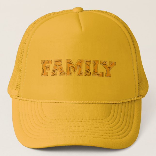 Casquette Chapeau de camion de la famille (Devant)