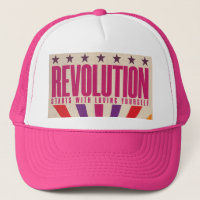 Chapeau de camion de la révolution vintage de fier