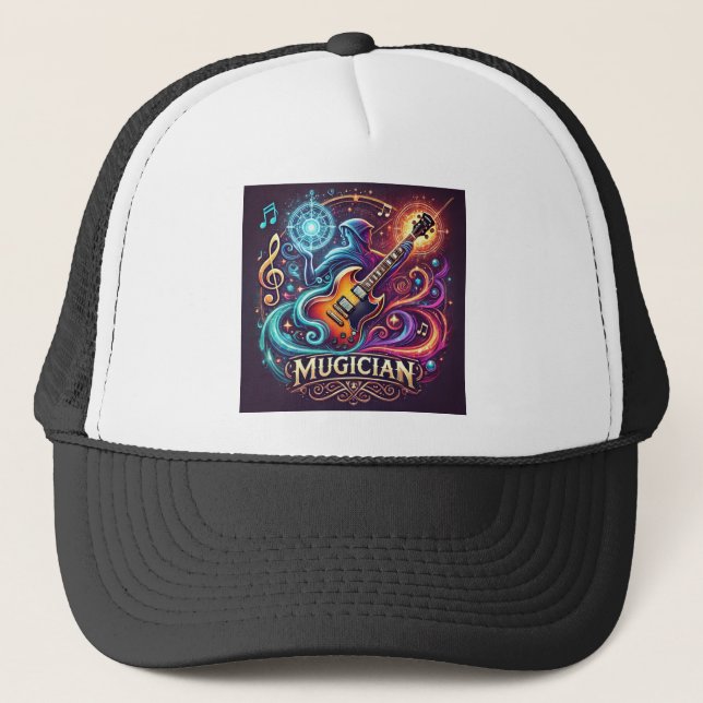 Casquette Chapeau de camion de musicien (Devant)