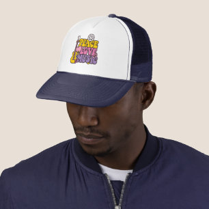Casquette Chapeau De Camion De Paix, D'Amour Et De Musique