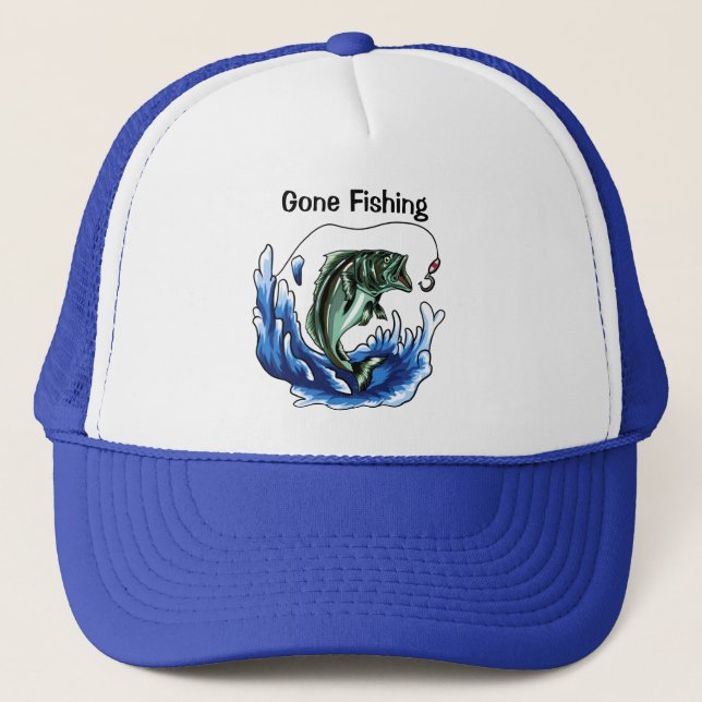 Casquette Chapeau de camion de pêche (Devant)