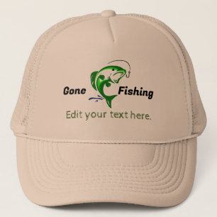 Casquette Chapeau de camion de pêche personnalisable