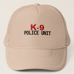 Casquette Chapeau de camion de police K-9