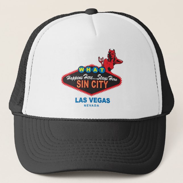 Casquette Chapeau de camion de Sin City (Devant)