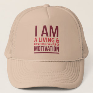 Casquette Chapeau de camion de typographie