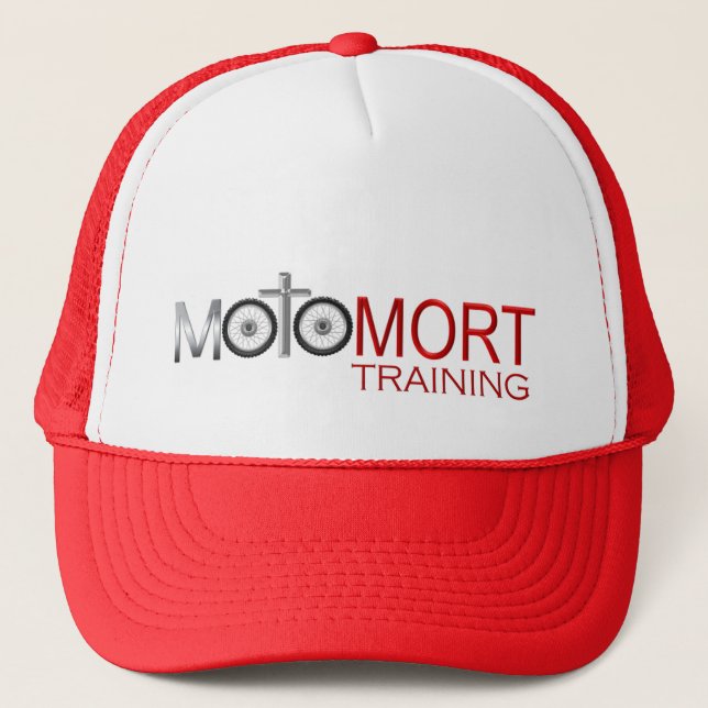 Casquette Chapeau de camion d'entraînement MotoMort (Devant)