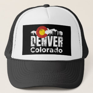 Casquette Chapeau de camion Denver Colorado Mountains