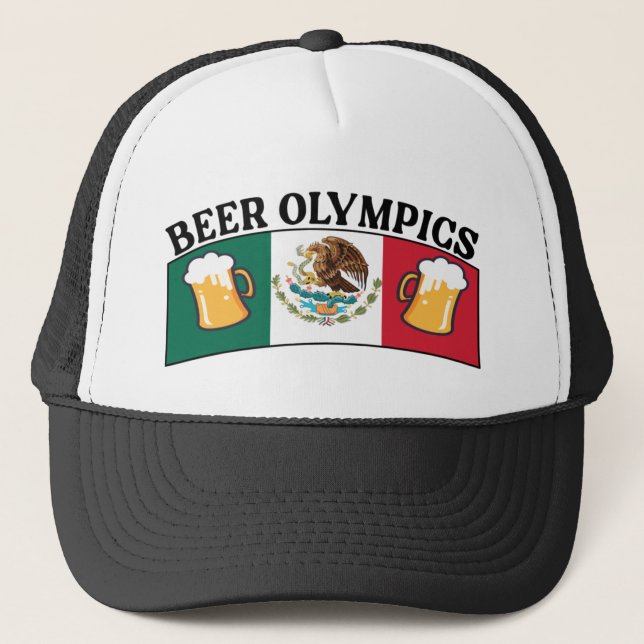 Casquette Chapeau de camion des Jeux olympiques de la bière  (Devant)