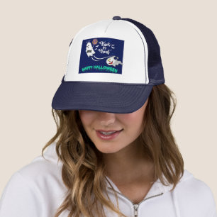 Casquette Chapeau de camion d'Halloween à thème fantôme