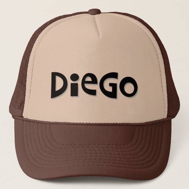 Casquette Chapeau de camion DIEGO (Devant)