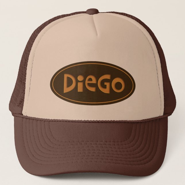 Casquette Chapeau de camion DIEGO (Devant)