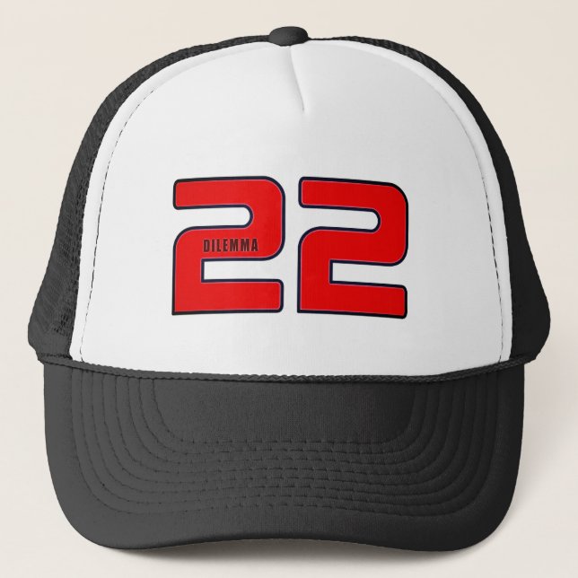 Casquette Chapeau de camion Dilemma-22 (Devant)