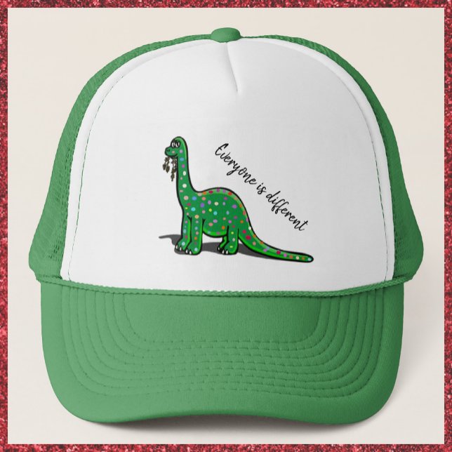 Casquette Chapeau de camion Dinosaur mou (Bookmark my store! https://www.zazzle.com/store/capricepetit)